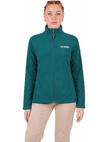 Chaqueta polar con cremallera y cuello alto tugeak – canadian peak