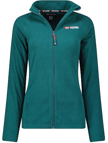 Chaqueta polar con cremallera y cuello alto tugeak – canadian peak