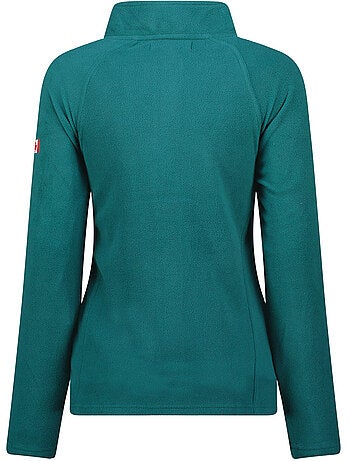 Chaqueta polar con cremallera y cuello alto tugeak – canadian peak