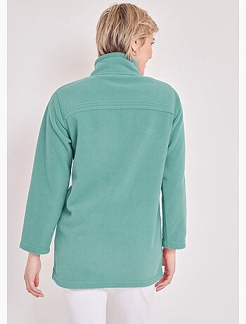 Chaqueta polar con cremallera y mangas largas. - Afibel