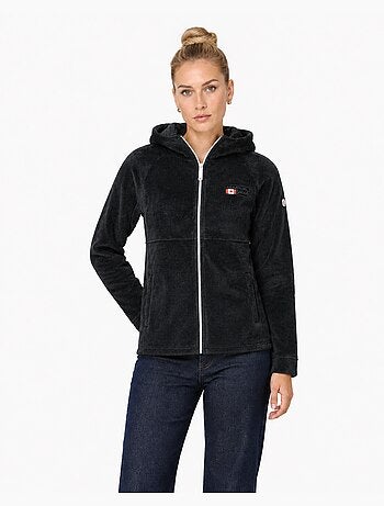 Chaqueta polar fina con capucha ulotteak – canadian peak