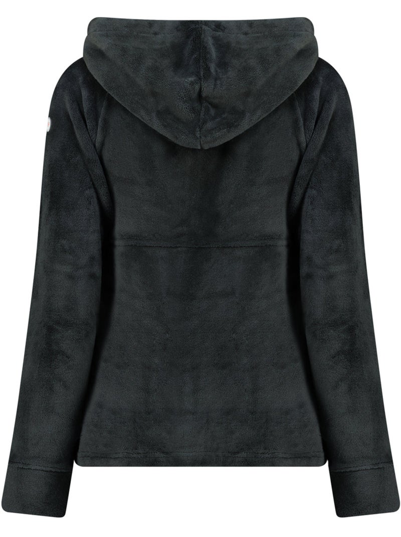 Chaqueta polar fina con capucha ulotteak – canadian peak Negro - Kiabi