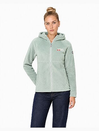 Chaqueta polar fina con capucha ulotteak – canadian peak