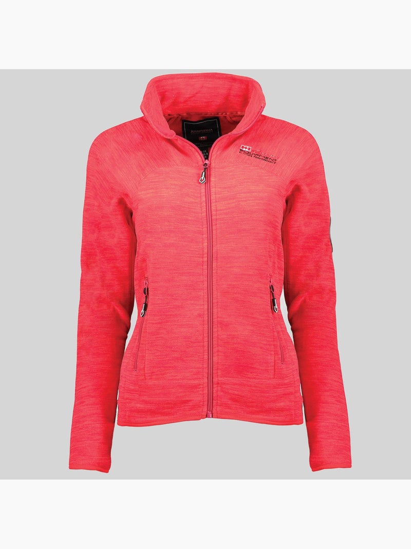 Chaqueta polar fina tyrellana lady – geographical norway Rojo - Kiabi