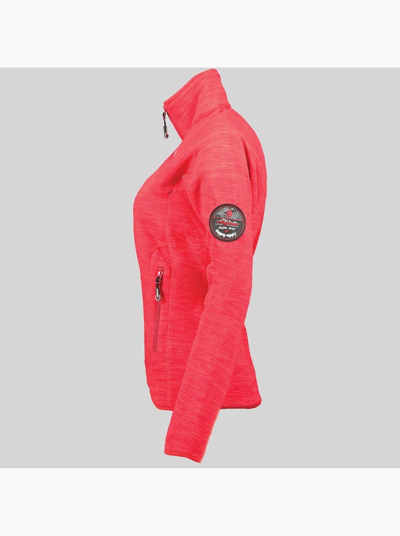 Chaqueta polar fina tyrellana lady – geographical norway Rojo - Kiabi