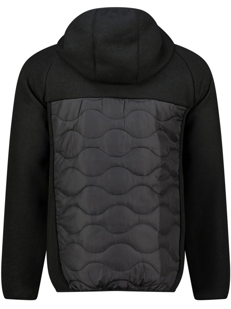 Chaqueta polar gruesa bimaterial con capucha tenessoeak – canadian peak Negro - Kiabi