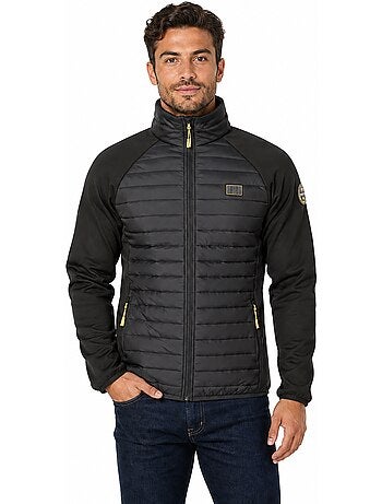 Chaqueta polar gruesa bimaterial touroeak – canadian peak