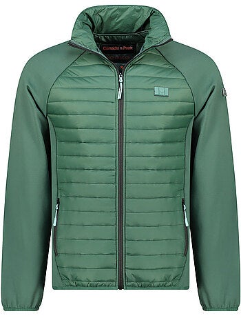 Chaqueta polar gruesa bimaterial touroeak – canadian peak