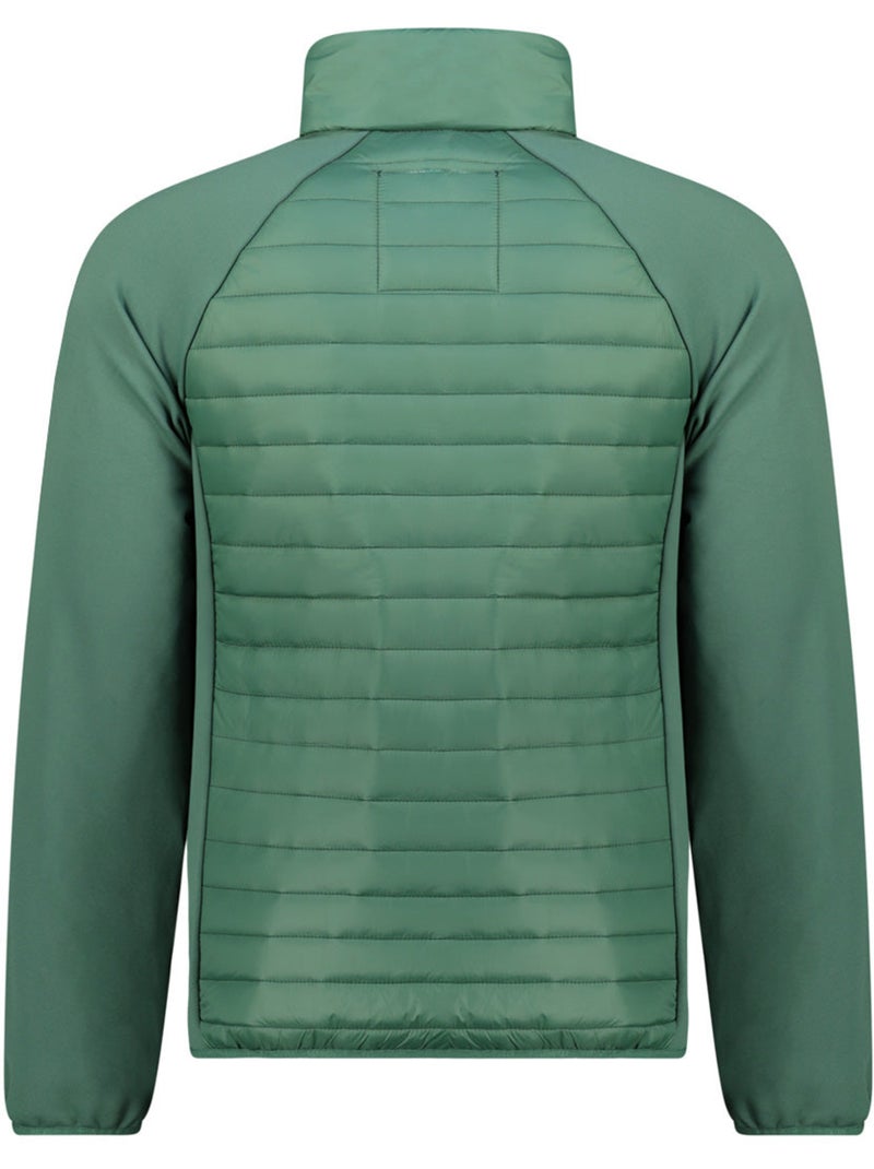 Chaqueta polar gruesa bimaterial touroeak – canadian peak Verde oscuro - Kiabi