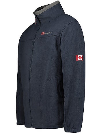 Chaqueta polar gruesa con cremallera ultona – canadian peak