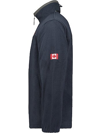 Chaqueta polar gruesa con cremallera ultona – canadian peak