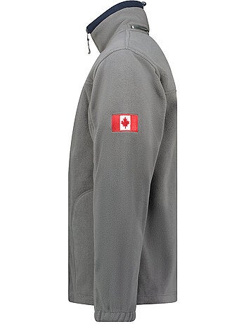 Chaqueta polar gruesa con cremallera ultona – canadian peak