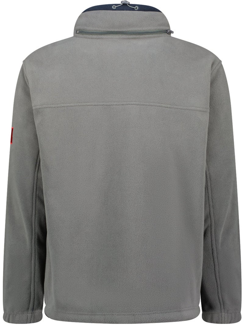 Chaqueta polar gruesa con cremallera ultona – canadian peak Gris oscuro - Kiabi