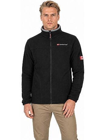 Chaqueta polar gruesa con cremallera ultona – canadian peak