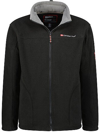 Chaqueta polar gruesa con cremallera ultona – canadian peak