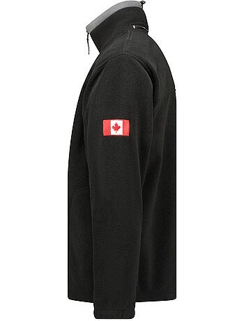 Chaqueta polar gruesa con cremallera ultona – canadian peak
