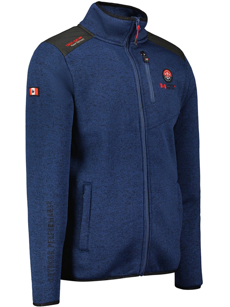 Chaqueta polar gruesa tavideak – canadian peak Azul marino - Kiabi