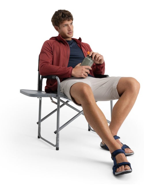 Chaqueta polar ligera capucha montaña hombre senderismo hombre stride maroon - Kiabi Chaqueta polar ligera capucha montaña hombre senderismo hombre stride maroon - Kiabi