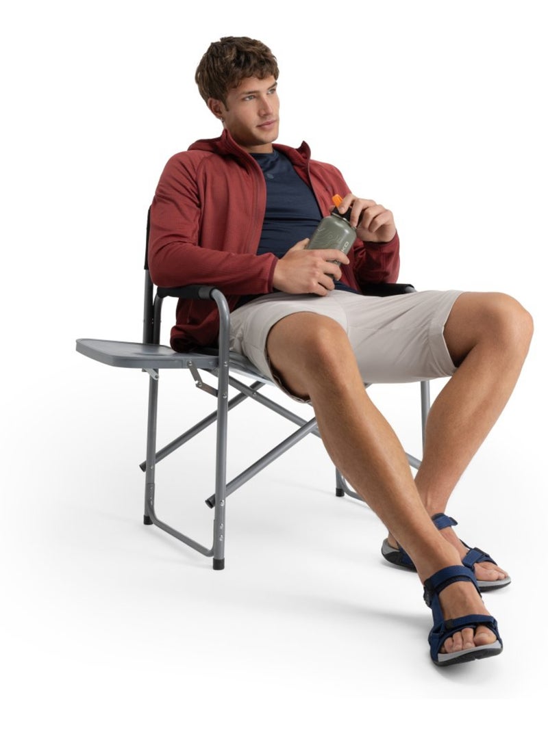 Chaqueta polar ligera capucha montaña hombre senderismo hombre stride maroon Rojo ladrillo - Kiabi