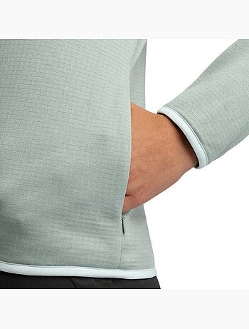 Chaqueta polar ligera capucha montaña mujer senderismo mujer ember