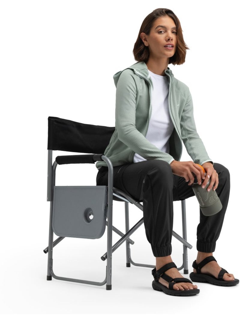 Chaqueta polar ligera capucha montaña mujer senderismo mujer ember Verde - Kiabi