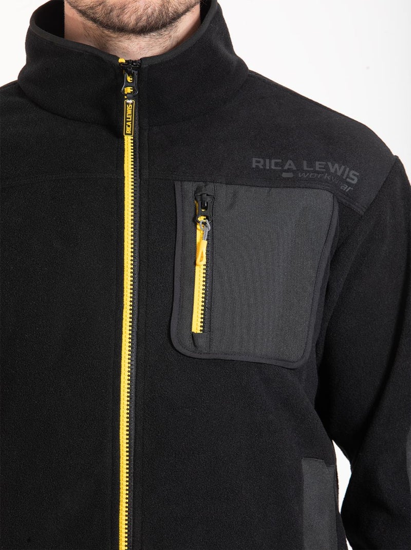 Chaqueta polar micro-aireada WAFT 'Rica Lewis' Negro - Kiabi