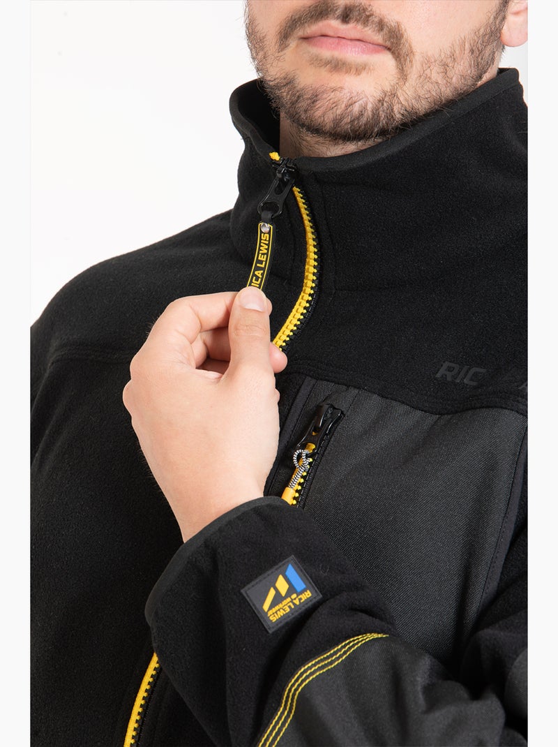 Chaqueta polar micro-aireada WAFT 'Rica Lewis' Negro - Kiabi