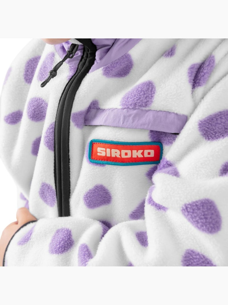 Chaqueta polar niño esquí y nieve niños y niñas popsicle Blanco - Kiabi