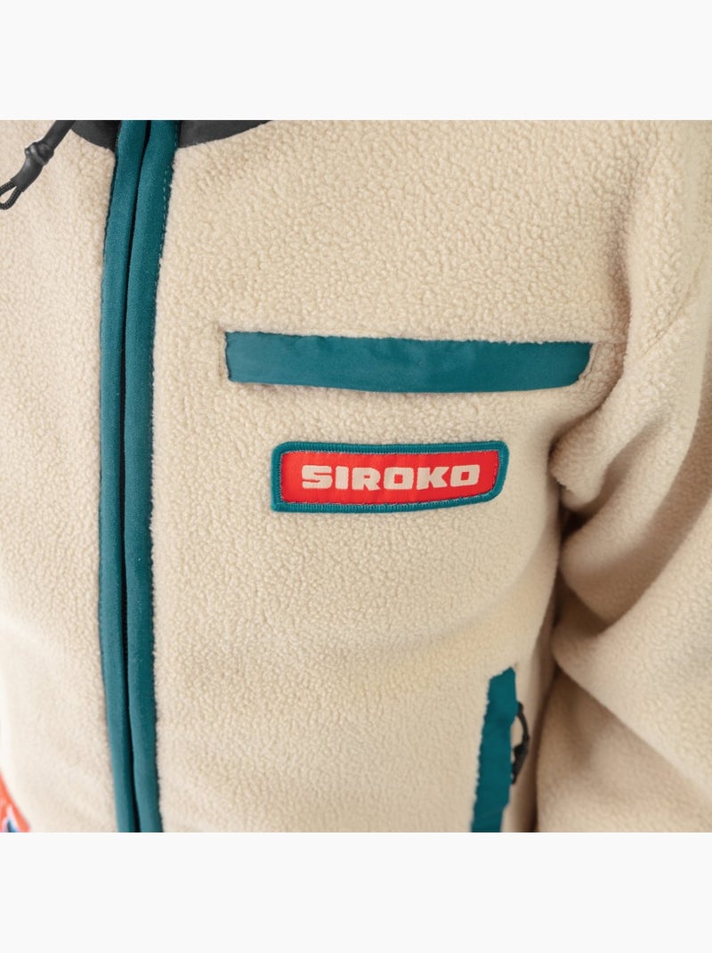 Chaqueta polar niño esquí y nieve niños y niñas spy Beige - Kiabi