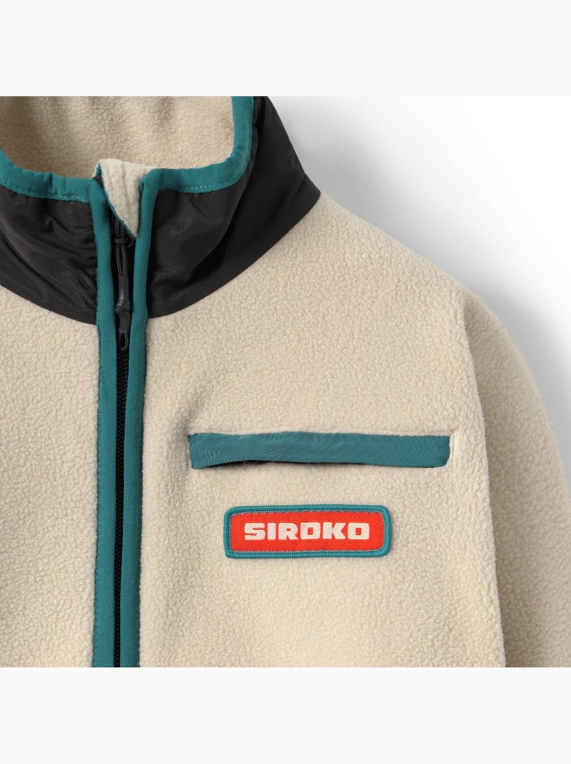 Chaqueta polar niño esquí y nieve niños y niñas spy Beige - Kiabi