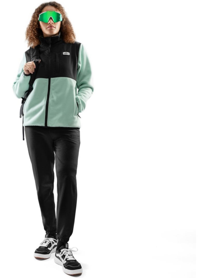 Chaqueta polar ripstop mujer esquí y nieve mujer stoos-w Verde - Kiabi