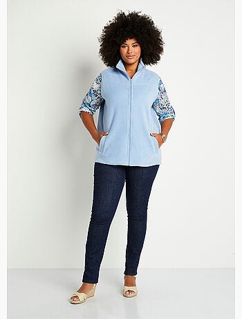 Chaqueta polar sin mangas con cremallera - Afibel