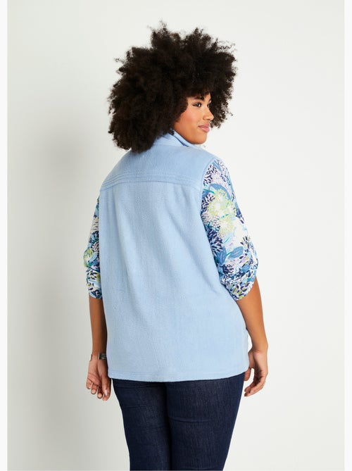Chaqueta polar sin mangas con cremallera - Afibel - Kiabi
