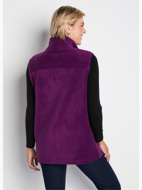 Chaqueta polar sin mangas con cremallera - Afibel - Kiabi