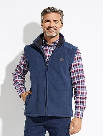 Chaqueta polar sin mangas con cuello alto - Afibel