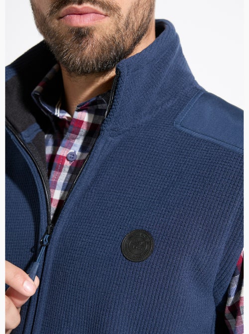 Chaqueta polar sin mangas con cuello alto - Afibel - Kiabi