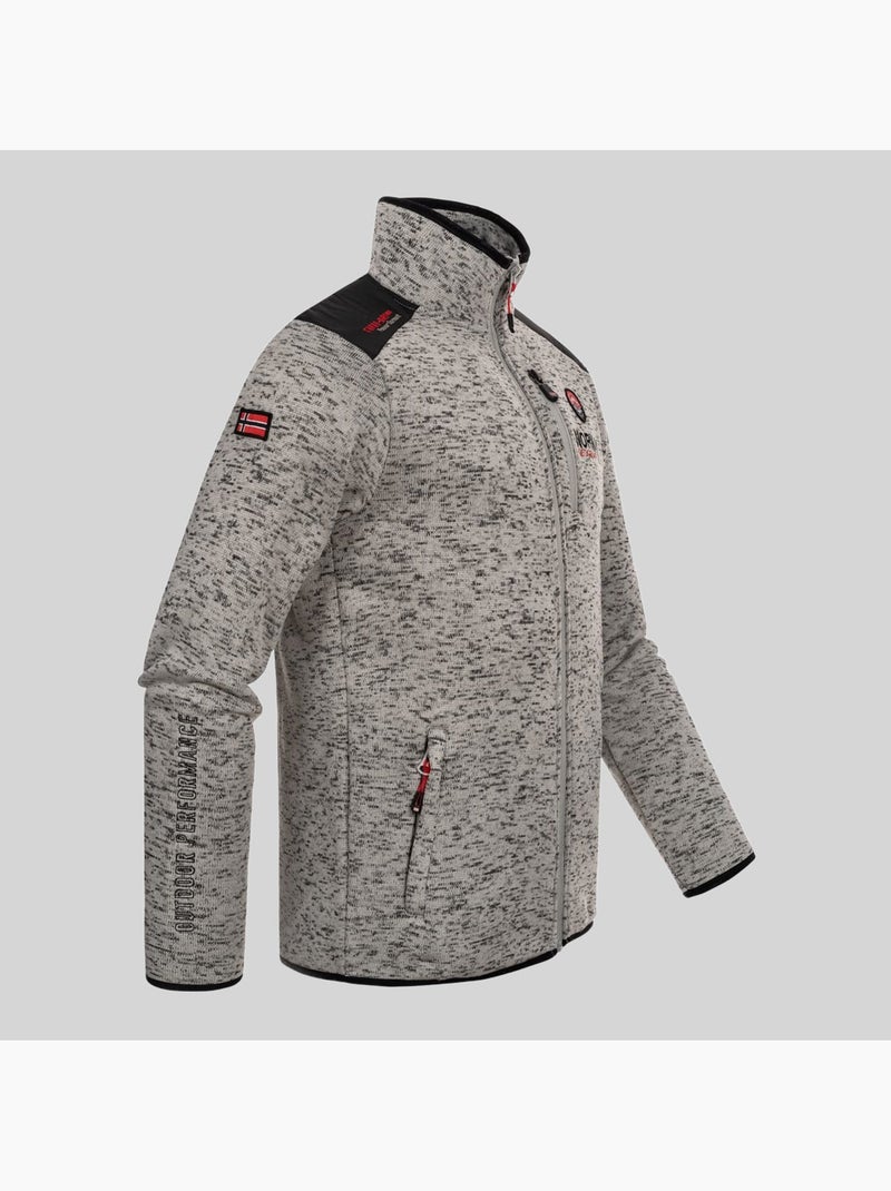 Chaqueta polar tavid – geographical norway Gris claro - Kiabi