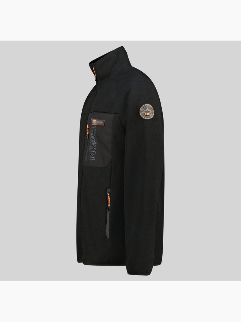 Chaqueta polar thizy – geographical norway Negro - Kiabi