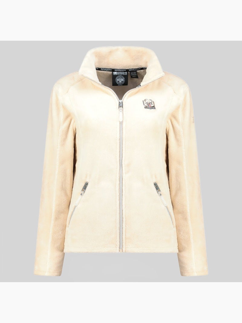 Chaqueta polar ticarina – geographical norway Blanco roto - Kiabi