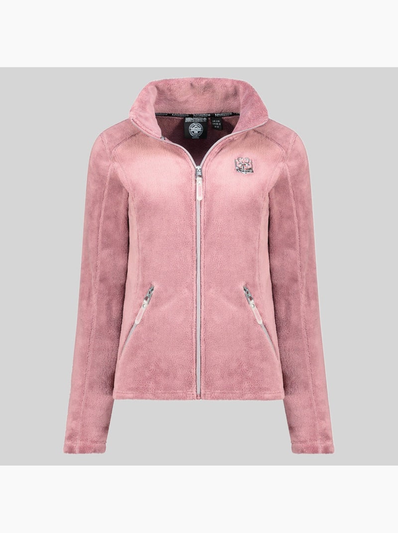 Chaqueta polar ticarina – geographical norway Rosa claro - Kiabi