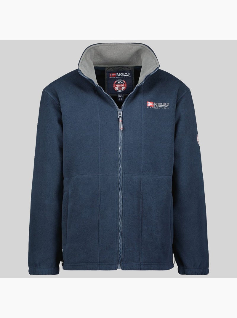 Chaqueta polar torleon – geographical norway Azul gris - Kiabi