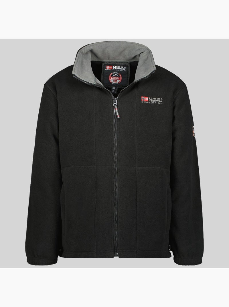 Chaqueta polar torleon – geographical norway Negro Gris - Kiabi