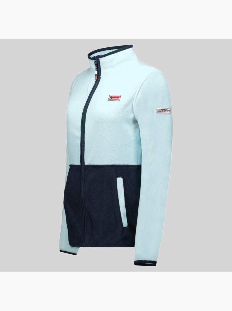 Chaqueta polar touki fz – geographical norway Azul cielo - Kiabi