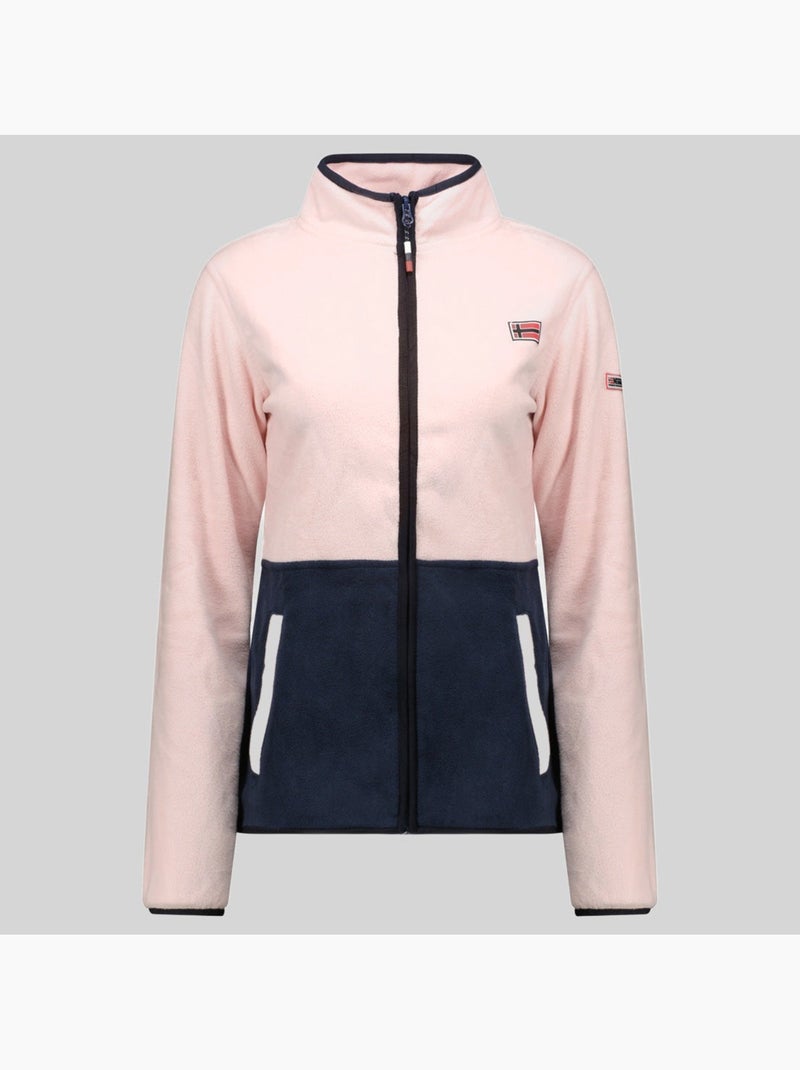 Chaqueta polar touki fz – geographical norway Azul escarchado - Kiabi