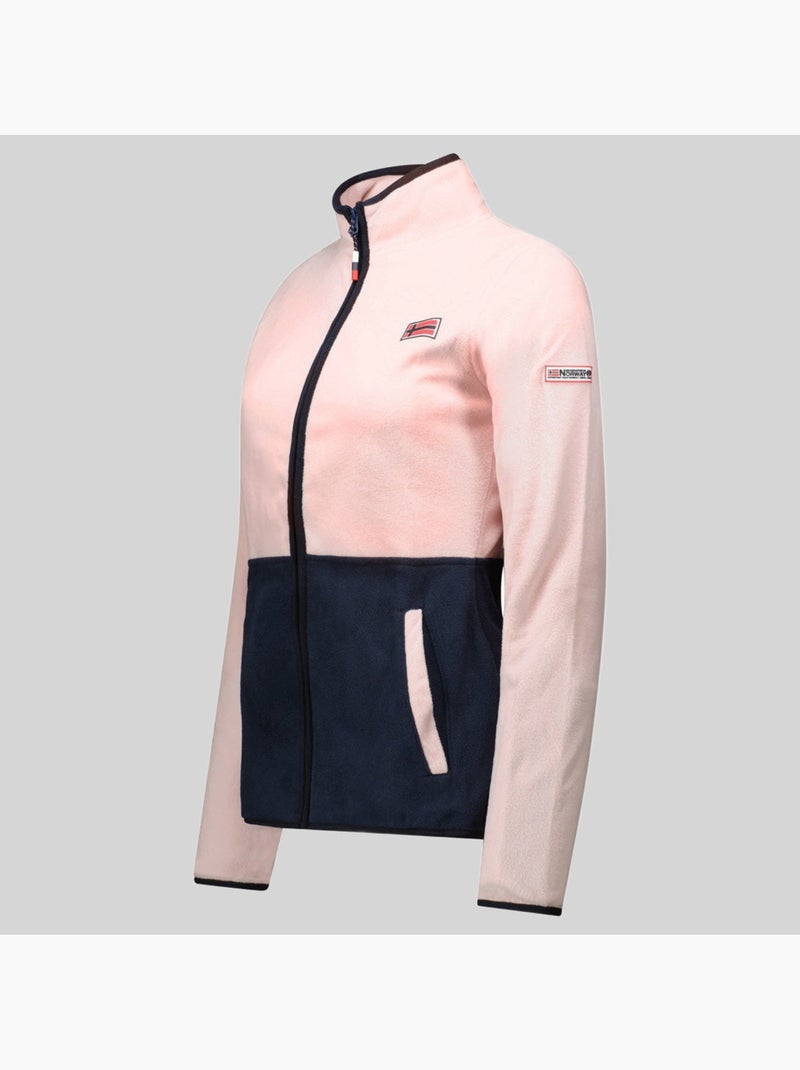 Chaqueta polar touki fz – geographical norway Azul escarchado - Kiabi