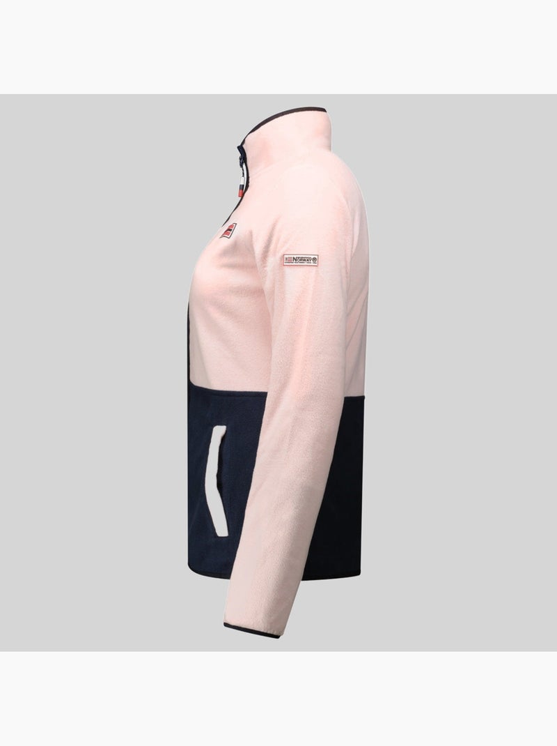 Chaqueta polar touki fz – geographical norway Azul escarchado - Kiabi