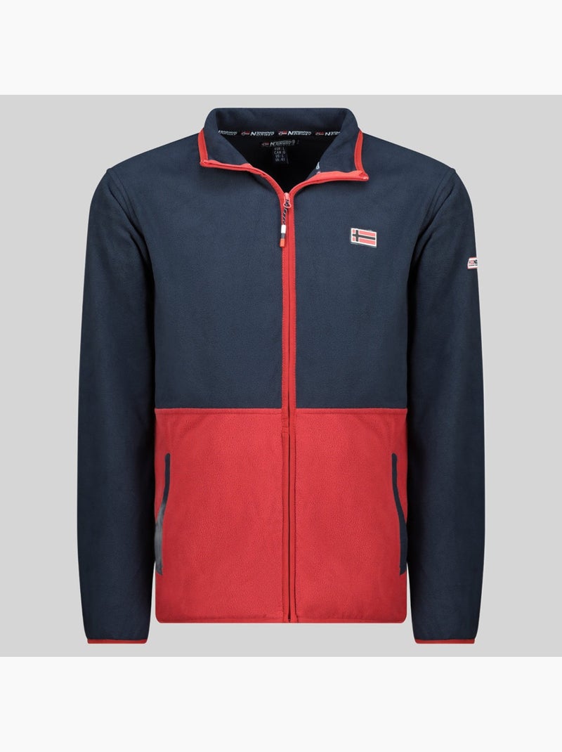 Chaqueta polar touki fz – geographical norway Azul marino - Kiabi