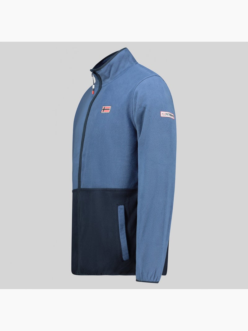 Chaqueta polar touki fz – geographical norway Azul vaquero - Kiabi