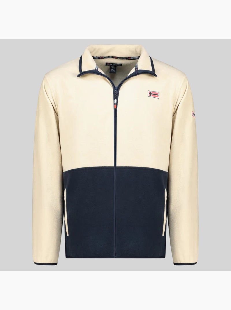 Chaqueta polar touki fz – geographical norway Blanco roto - Kiabi