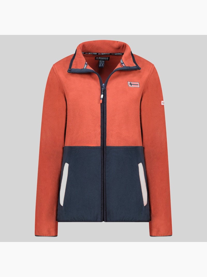 Chaqueta polar touki fz – geographical norway Terracota - Kiabi